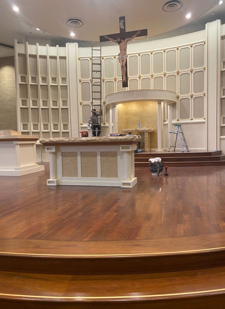 Church Stage Interior 3D Visualization — Nottingham MD — project image 12
