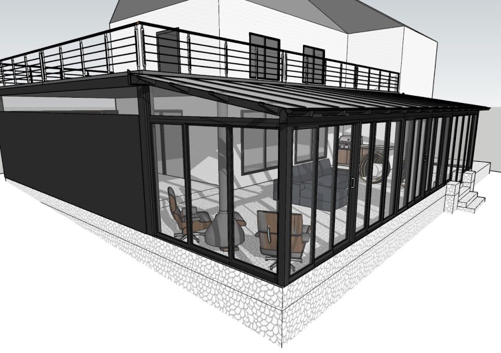 Home Addition Concept — Outdoor Living Space 3D Modeling, York PA — project image 2