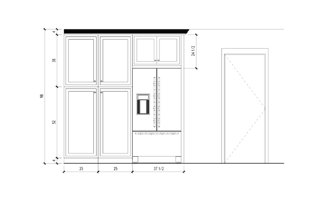 Kitchen & Facade Drafting and 3D Modeling — From Sketch to Blueprint — project image 3