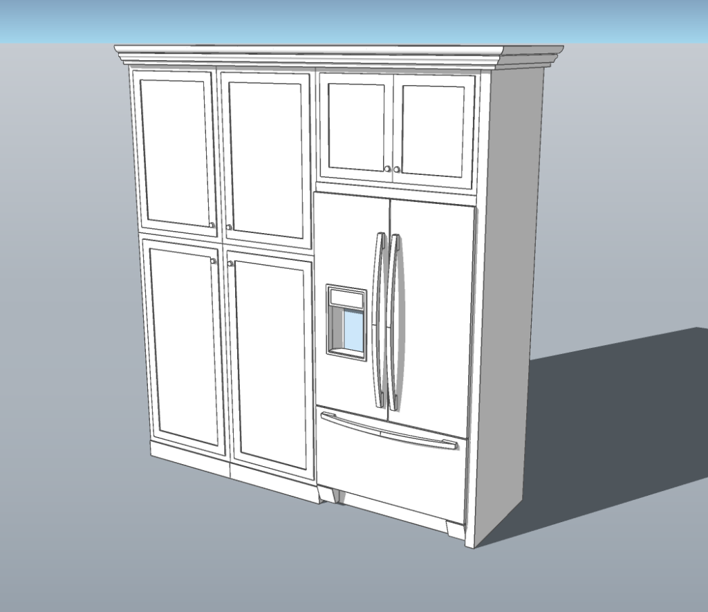 Kitchen & Facade Drafting and 3D Modeling — From Sketch to Blueprint — project image 8