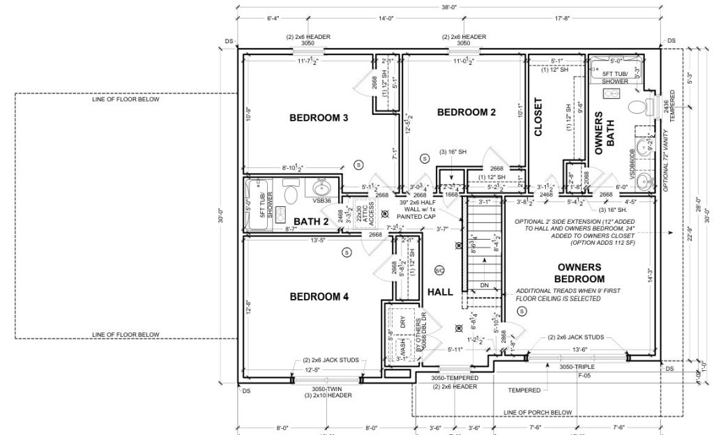 New Home Construction 3D Rendering From Blueprints — Lancaster PA — project image 1