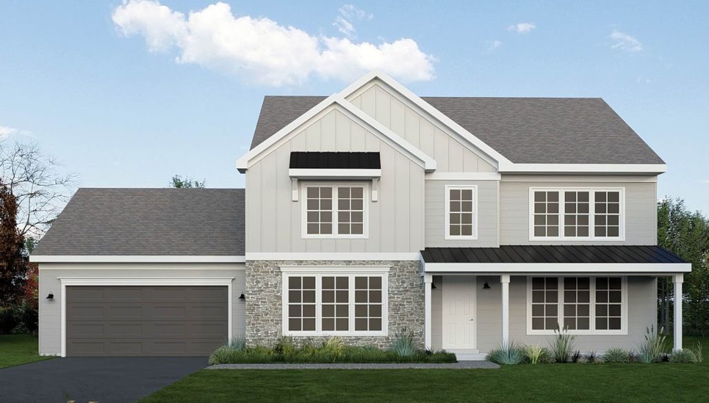 New Home Construction 3D Rendering From Blueprints — Lancaster PA — project image 6