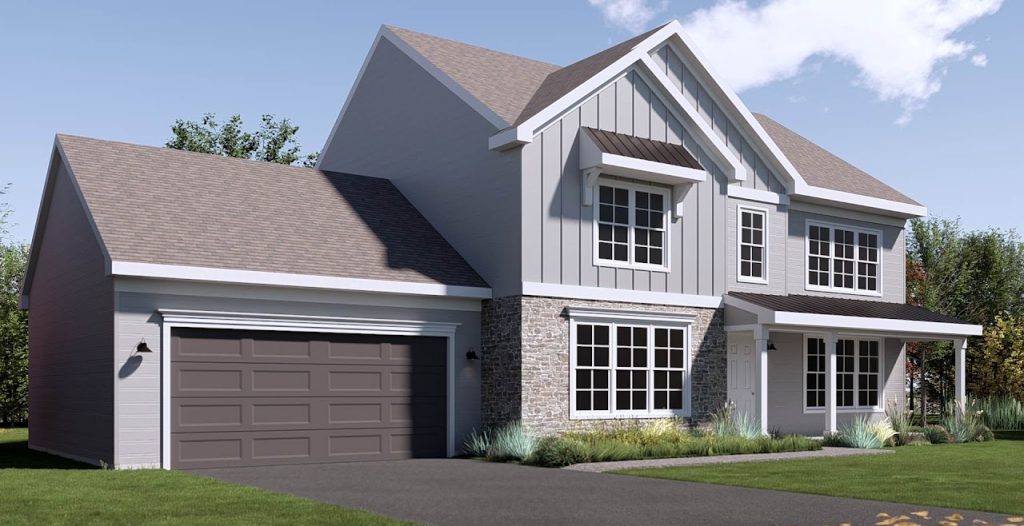New Home Construction 3D Rendering From Blueprints — Lancaster PA — project image 7